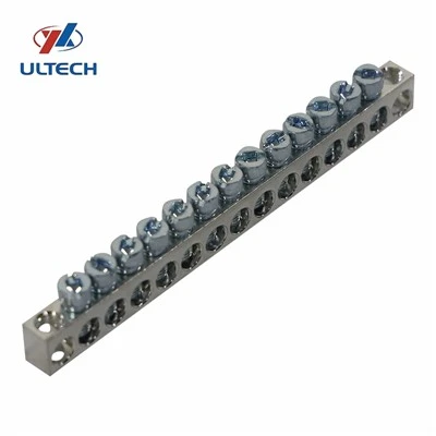 Nhôm mạ thiếc-, Thanh trung tính định mức kép-để kết thúc dây